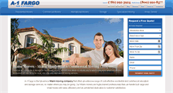 Desktop Screenshot of a1fargo.com