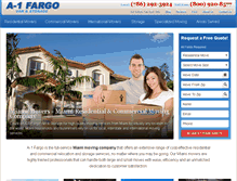 Tablet Screenshot of a1fargo.com